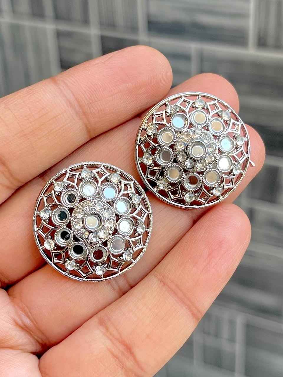 Beautiful Premium Quality Reverse Ad Stone   Studs
