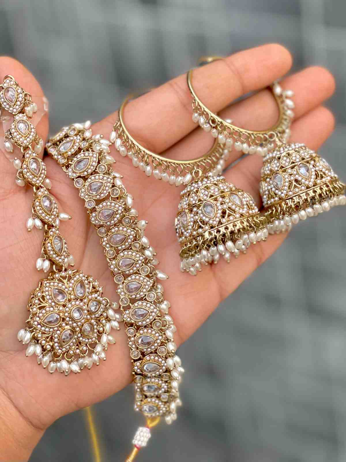 Bali Jhumka Set