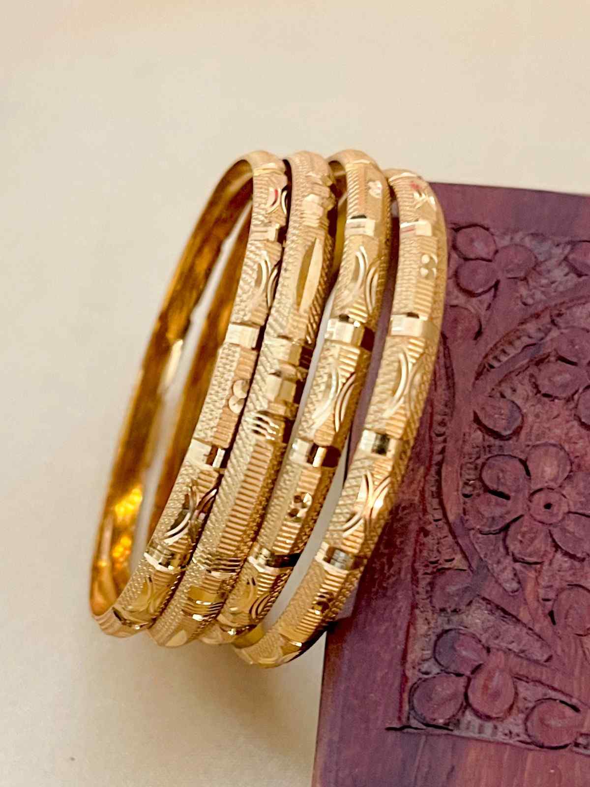 Gold Plated Bangle 2 Year Guarantee