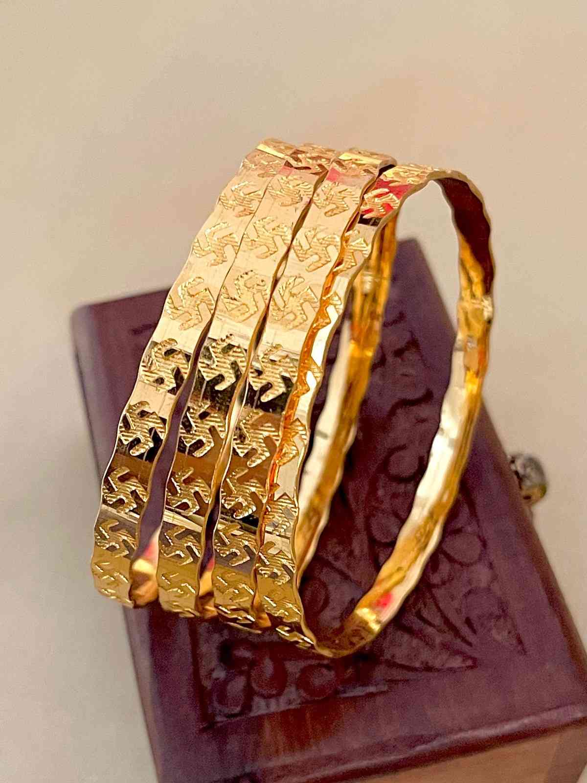 Gold Plated Bangle 2 Year Guarantee