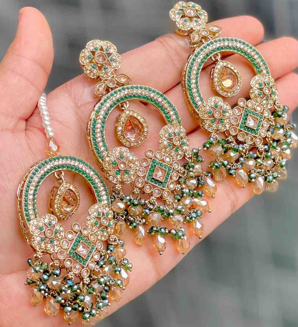 Reverse Ad Earrings And Tika