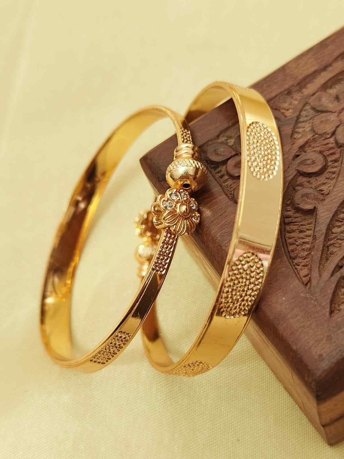 Gold Plated Openable Bangle 2 Year Guarantee